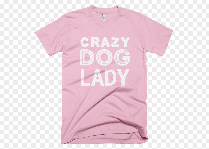 Crazy Dog T-shirt Clothing Crew Neck Top PNG