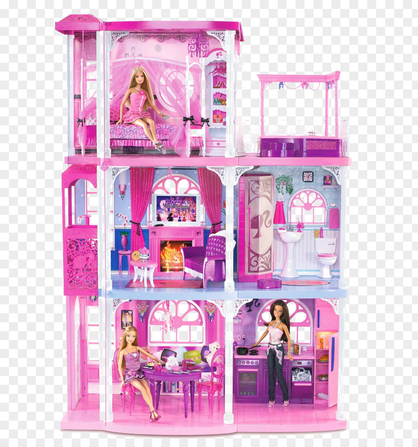 Dream Doll Barbie Dollhouse Toy PNG