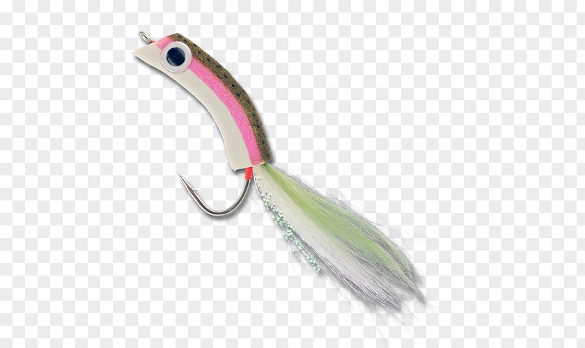 Rainbow Feather Spoon Lure PNG