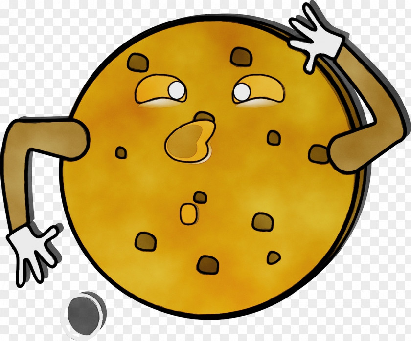 Happy Smiley Christmas Cookie PNG