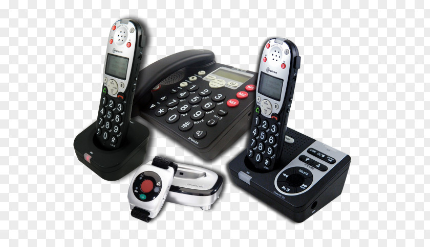Phone Review Telephone Mobile Phones Amplicomms PowerTel Hardware/Electronic Speakerphone Handset PNG