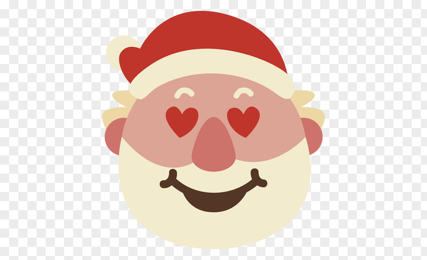 Santa Claus Emoticon PNG