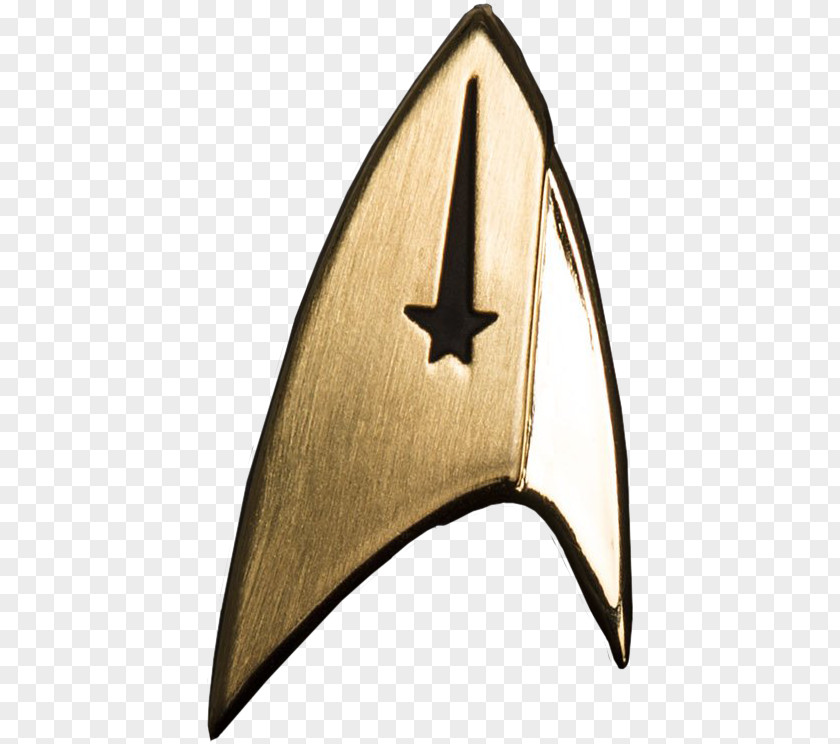 Starfleet Ranks Star Trek Command Division Badge Prop Replica Symbol Discovery 1/1 Magnetic PNG