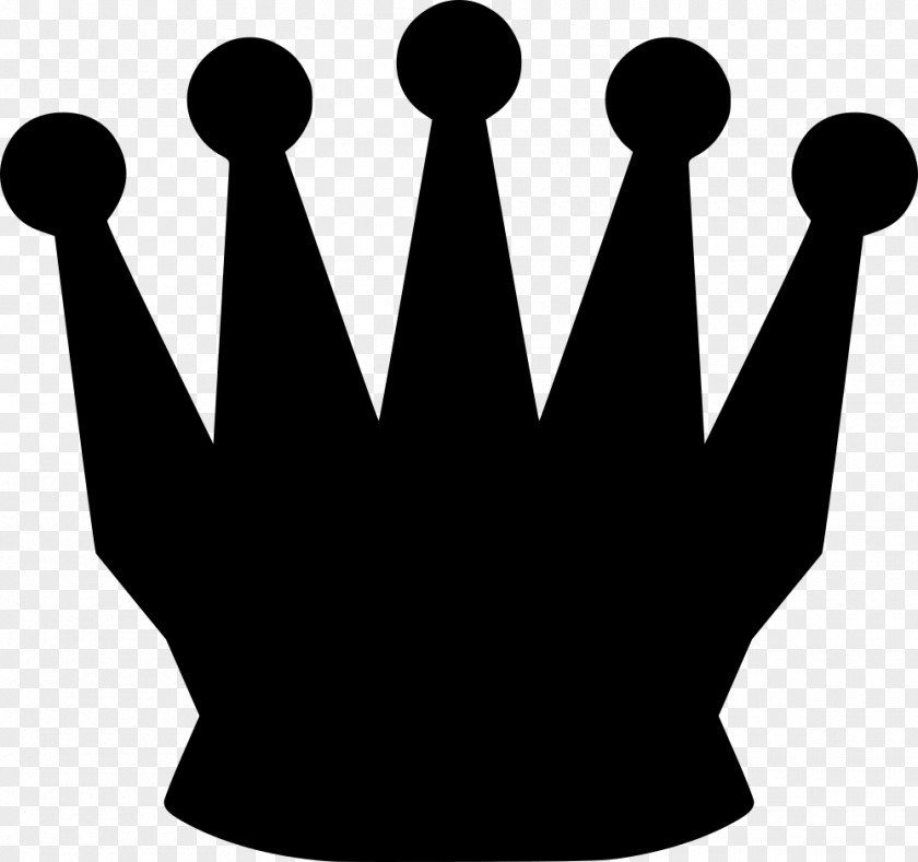 Chess Piece Queen White And Black In Clip Art PNG