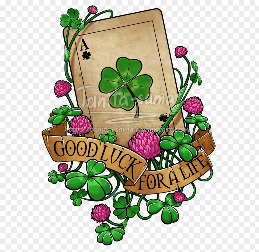 Good Luck Clover Tattoo DeviantArt Design Art Museum PNG