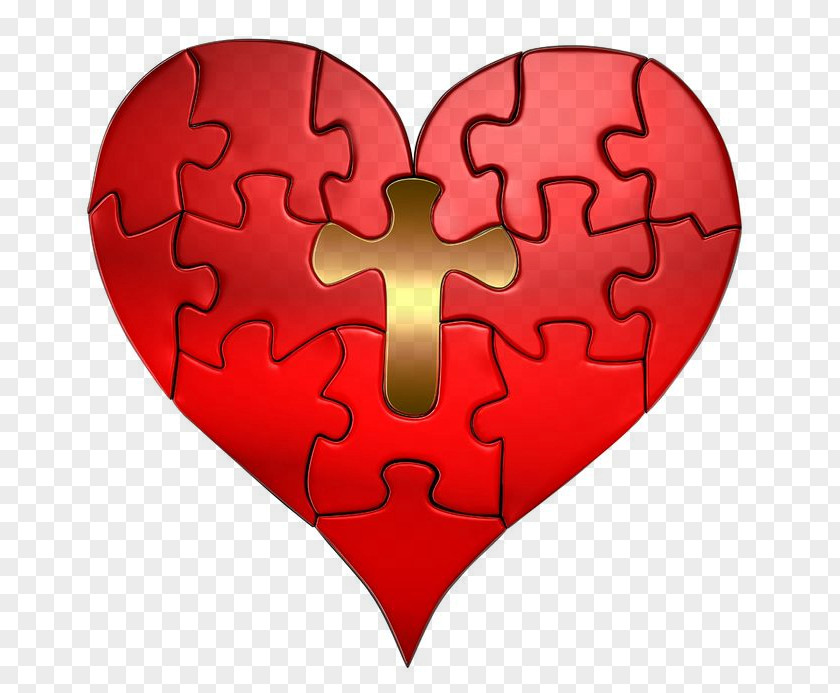 Heart Valentine's Day Love Jigsaw Puzzles PNG
