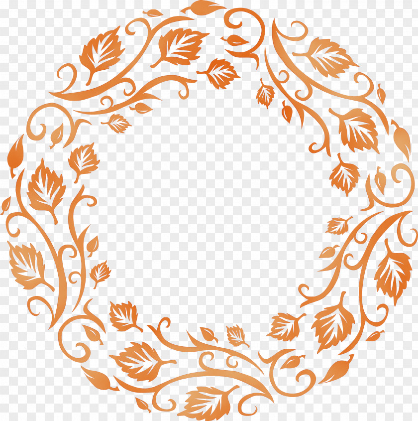 Circle Ornament Line Art Tableware PNG