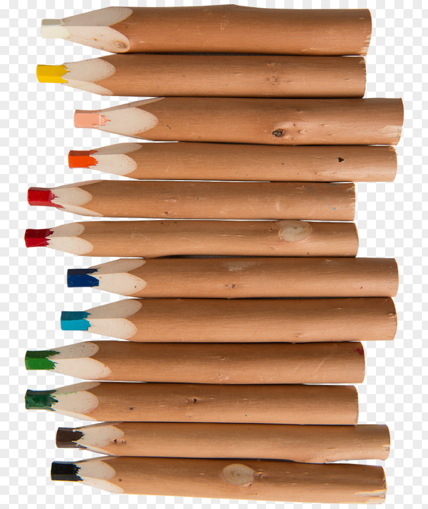 Pencil Colored Crayon Wood PNG