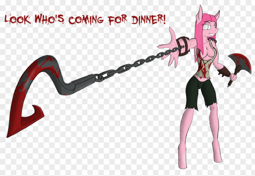 Pudge Pinkie Pie Character Cartoon Weapon Fiction PNG