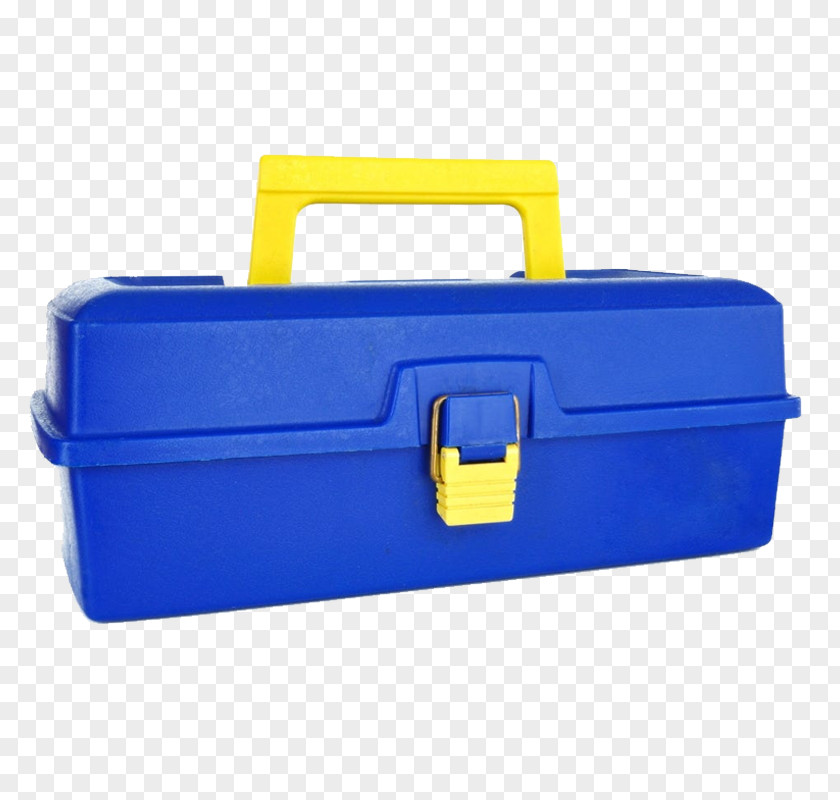 Blue Toolbox PNG