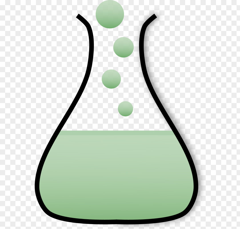 Chemistry Laboratory Flasks Clip Art PNG