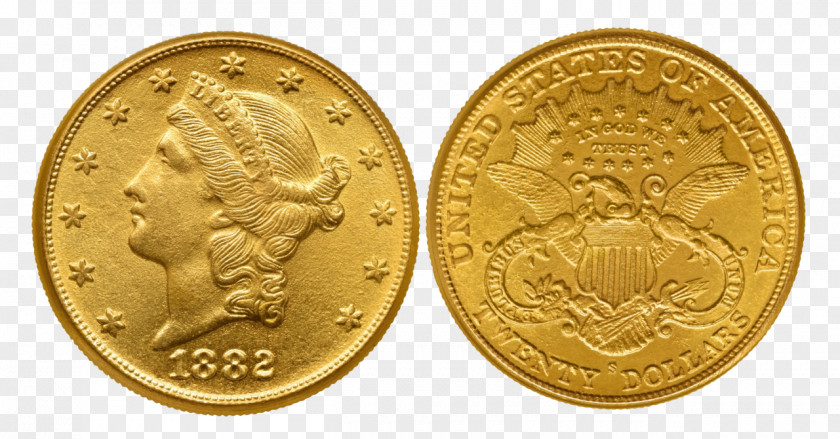 Gold Pieces Coin Collecting Double Eagle Half PNG