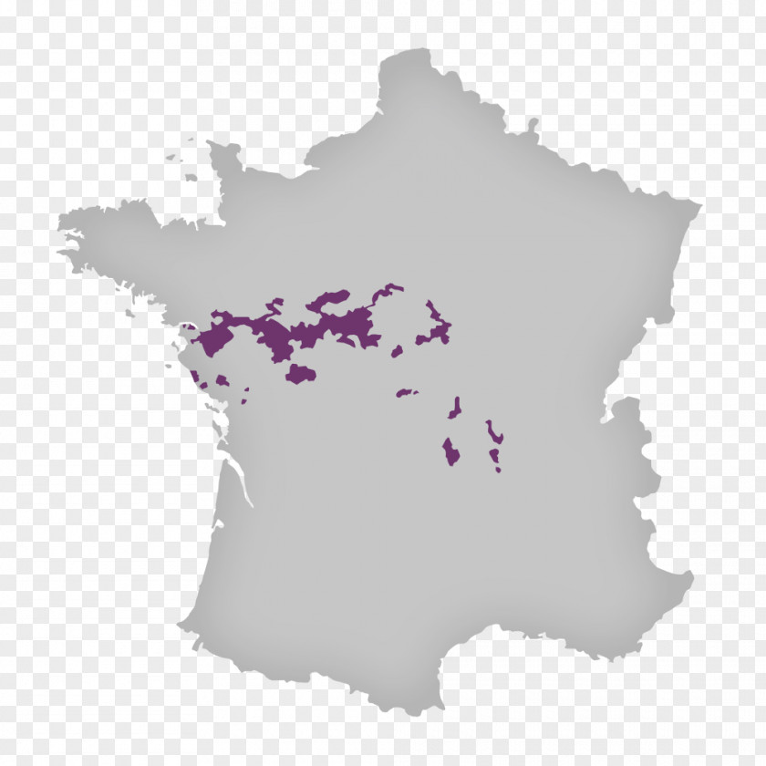 Map Loire Valley Blank Stock Photography PNG
