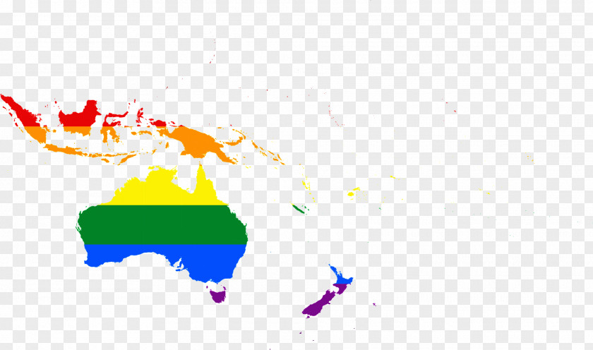 Map Papua New Guinea Australia World Flag PNG