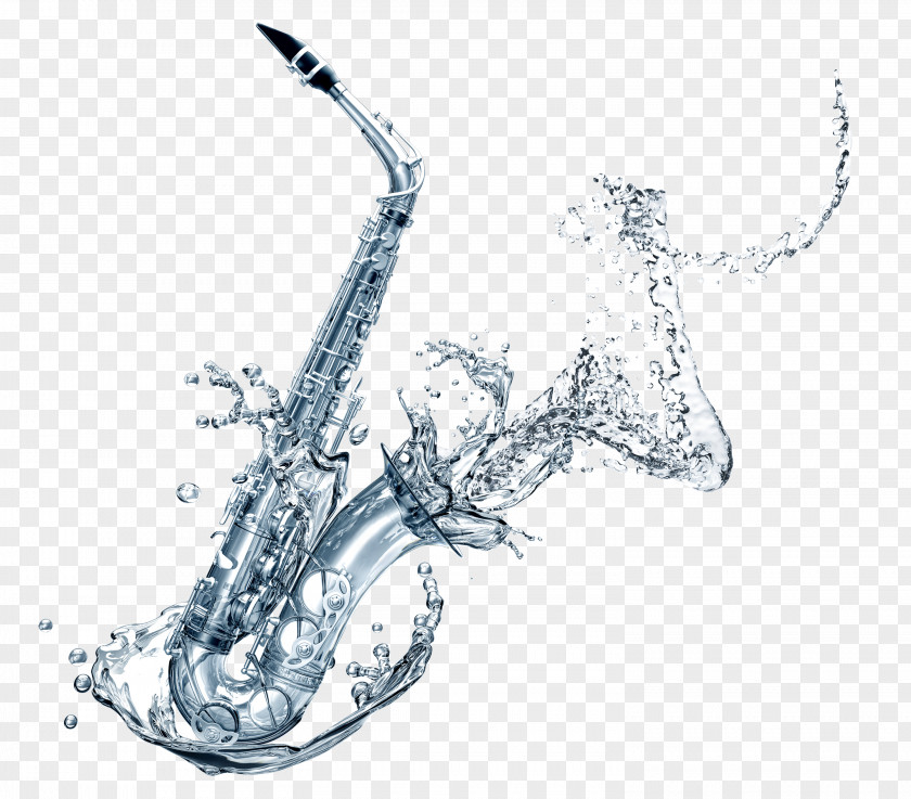 Water Saxophone PNG
