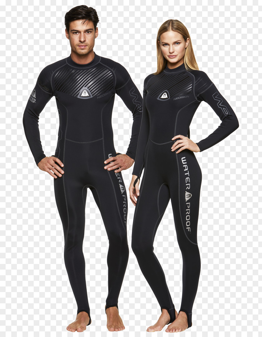 Wetsuit Underwater Diving Suit Dry Scuba Set PNG