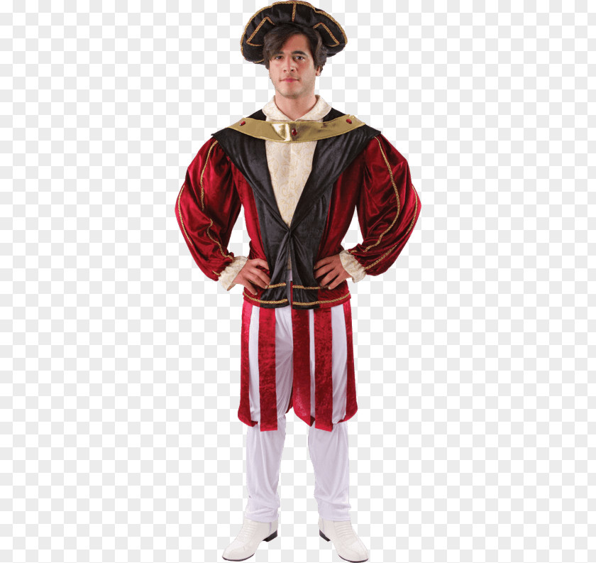 England Henry VIII Kingdom Of Middle Ages Costume PNG