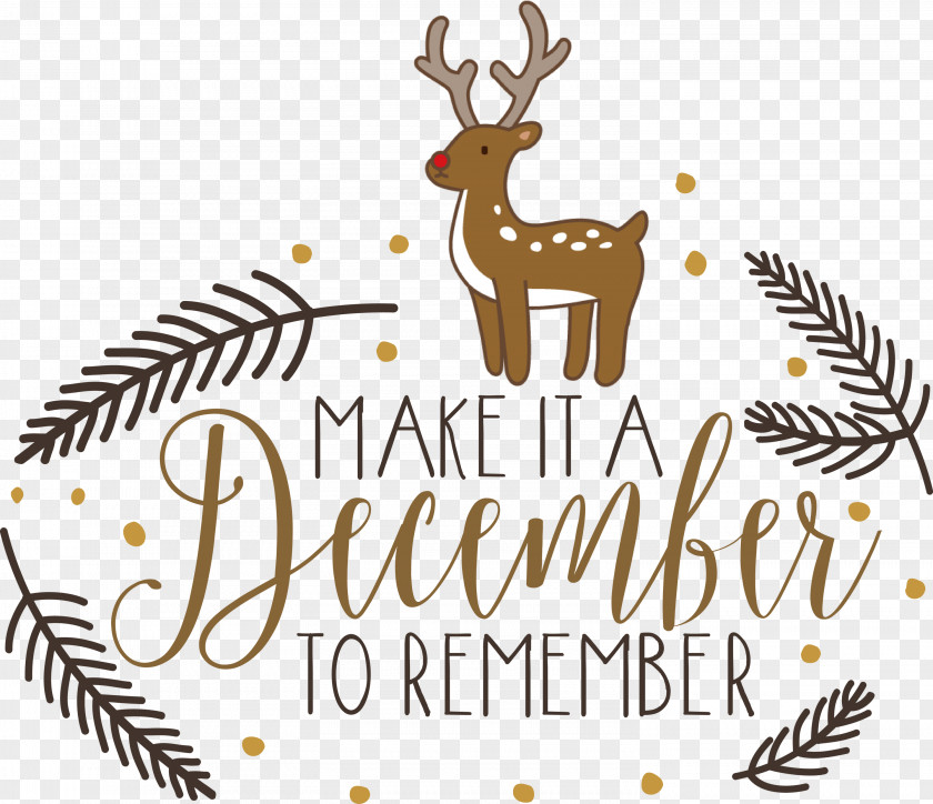 Make It A December Winter PNG
