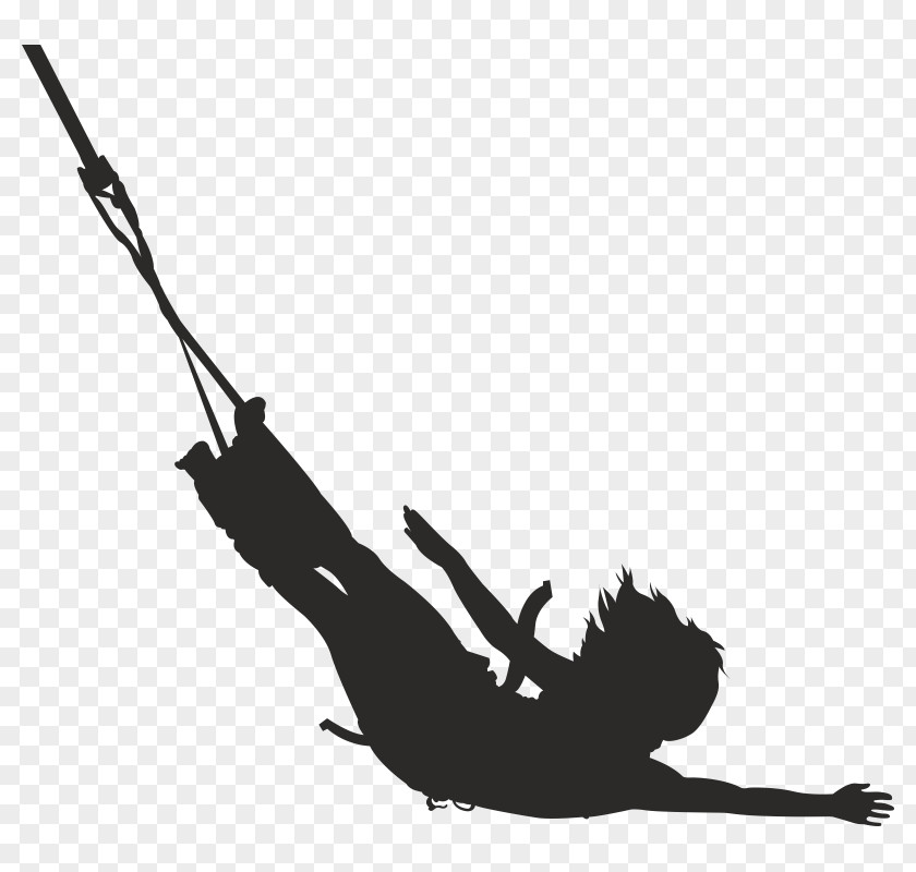 Ropejumping Ecommerce Clip Art Black Silhouette Line H&M PNG