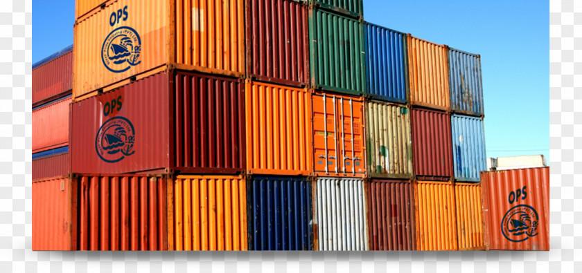 Sea Shipping Container Cargo Intermodal Transport Logistics PNG