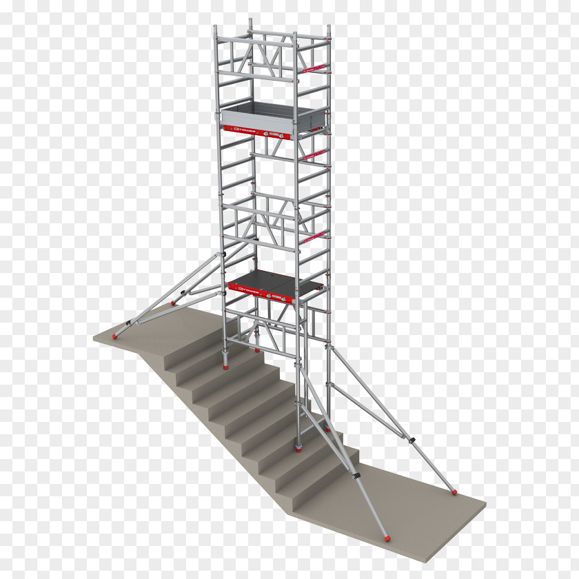 Stairs Scaffolding Ladder Altrex Labor PNG