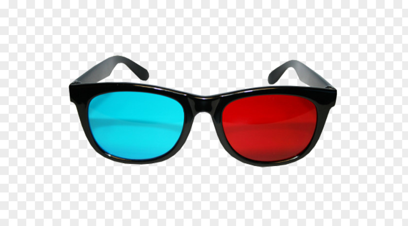Sunglasses Polarized 3D System Anaglyph Film PNG