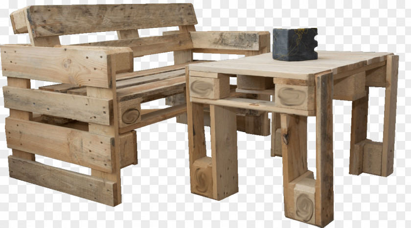 Wood Pallet Furniture Bench Joiner PNG