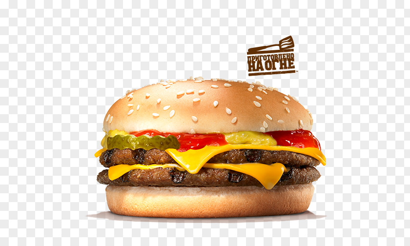 Burger King Cheeseburger Whopper Hamburger Big Cheese Sandwich PNG