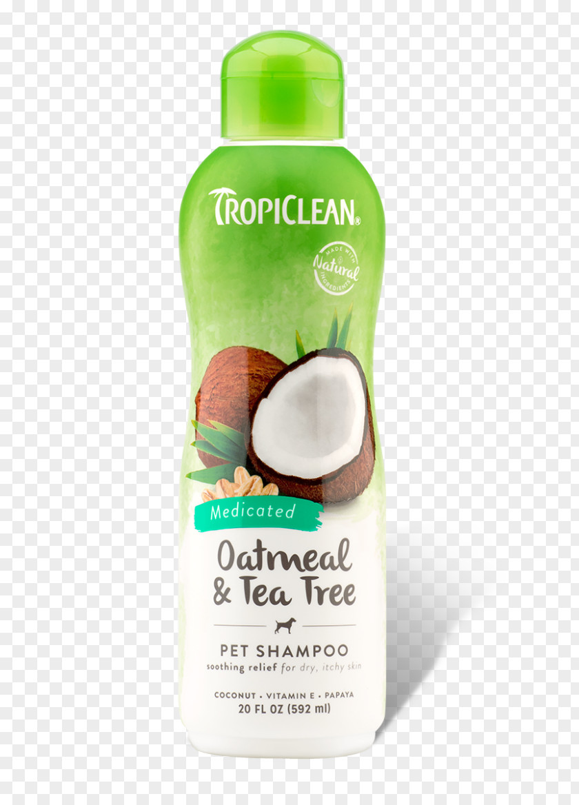 Tea Tree Shampoo Dog TropiClean Awapuhi And Coconut Pet Tropiclean Waterless Oatmeal PNG