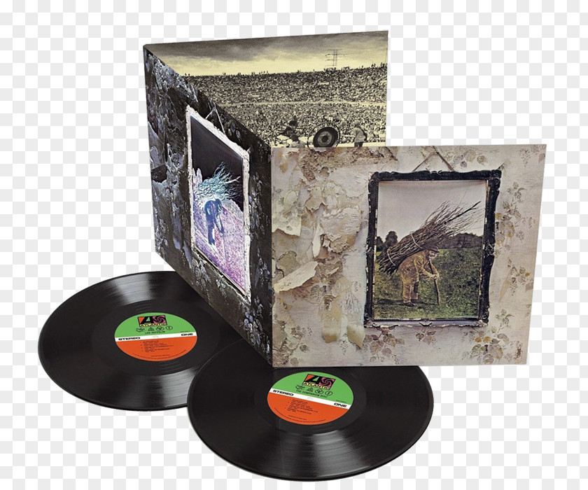 Vinyl Renaissance Audio Of Columbia Mo Led Zeppelin IV LP Record Deluxe Edition Phonograph III PNG
