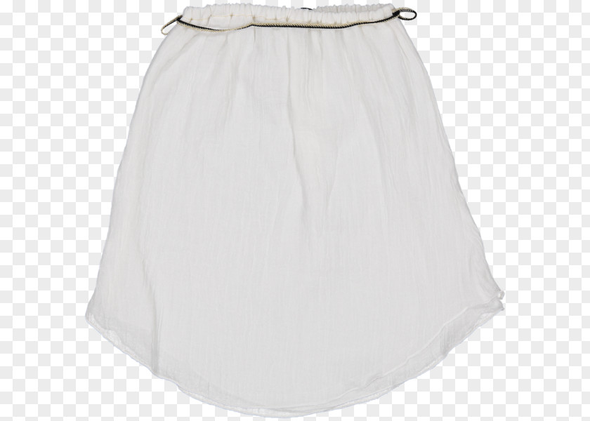 White Gauze Skirt PNG