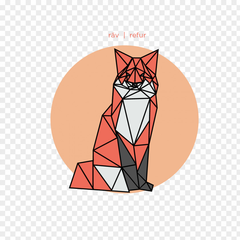 Animals Geometric Whiskers Cat Clip Art PNG