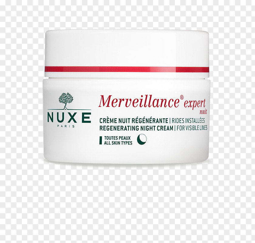 Face Lotion Anti-aging Cream Nuxe Merveillance Expert Anti-Wrinkle PNG