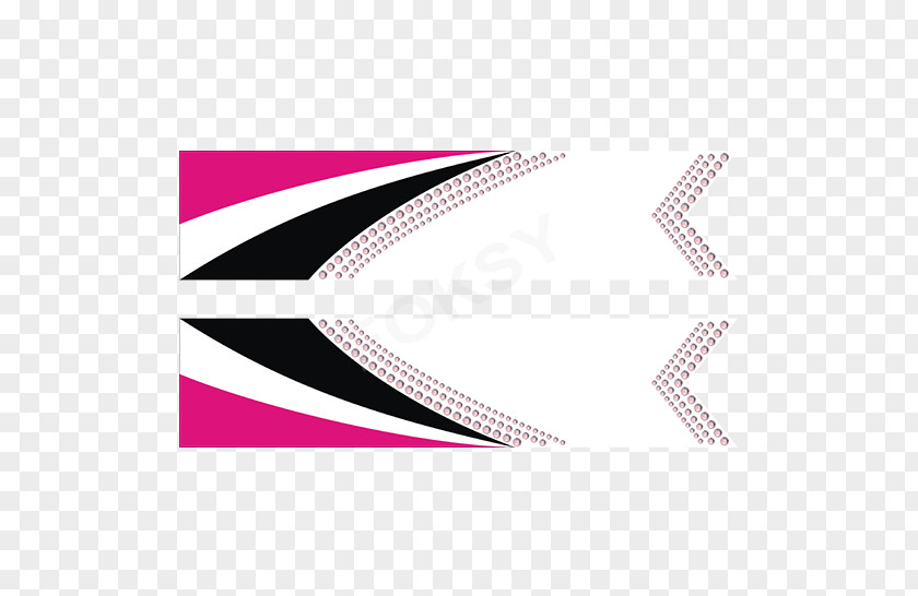 Pink Strip Line M Angle Font PNG