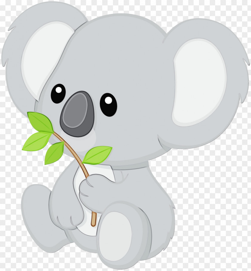 Animal Figure Snout Koala Cartoon PNG