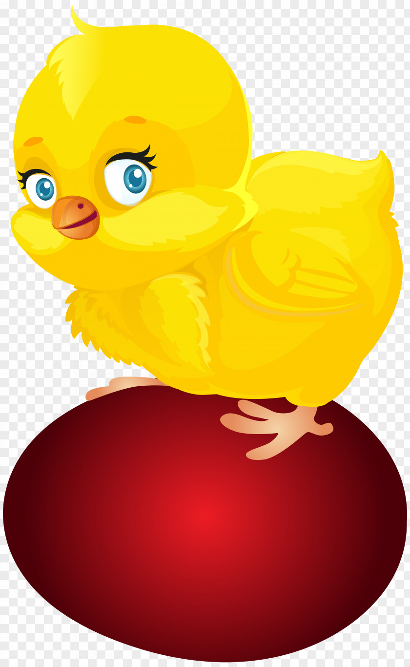 Chiken Easter Bunny Duck Red Egg Clip Art PNG