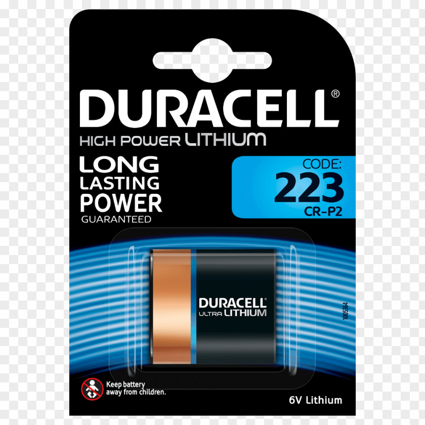 Duracell Electric Battery Lithium Alkaline Bateria CR123 PNG