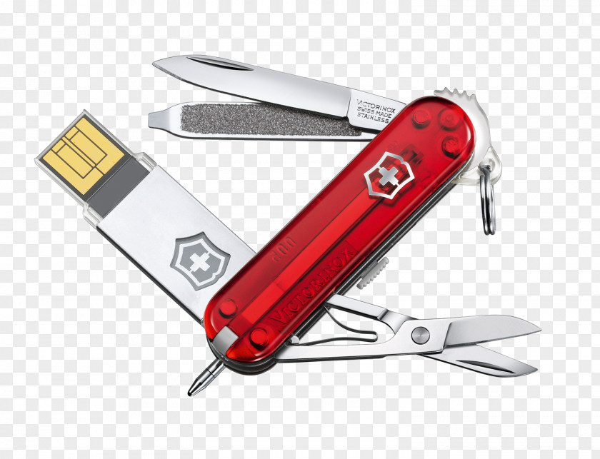Knife Swiss Army Multi-function Tools & Knives Victorinox USB Flash Drives PNG
