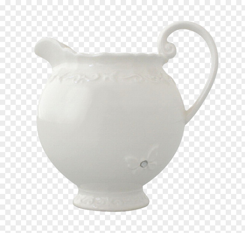 Milk Jug Cream Ceramic Mug PNG