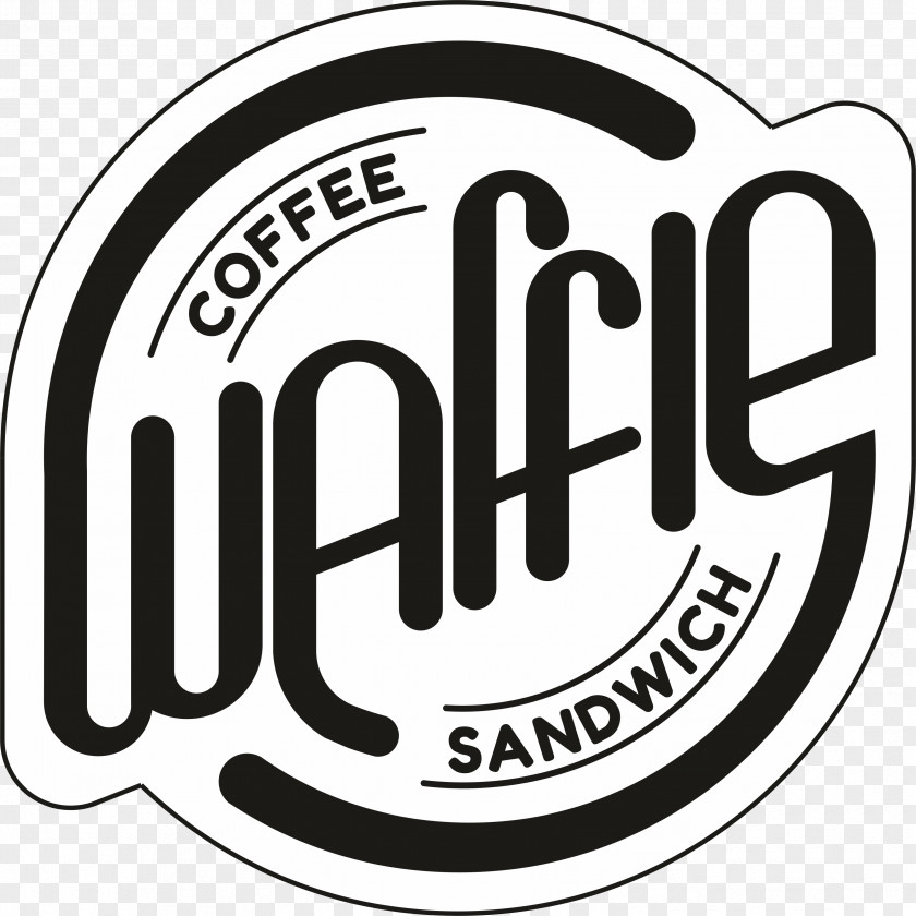 Waffle Logo Brand Recreation Line Font PNG