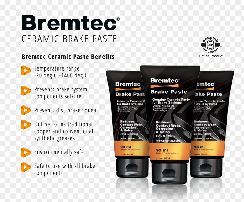 Brake Pad Global Automotive Partners Pty Ltd Ceramic PNG