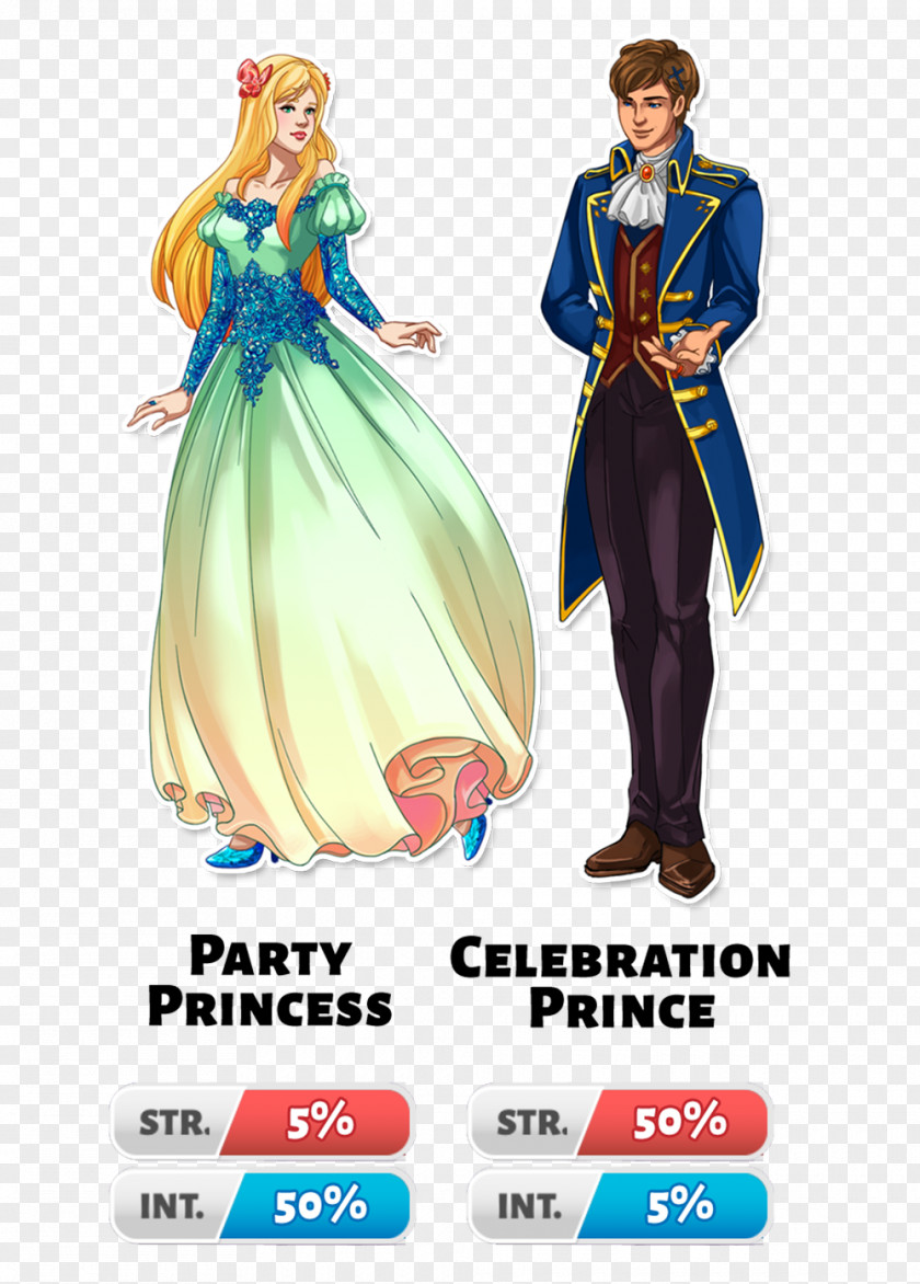 New Year Party Avatar Character Image PNG