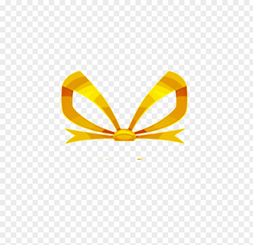 Product Golden Butterfly Knot PNG