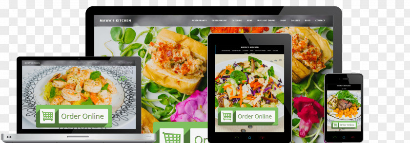 Takeout Phone Convenience Food Display Advertising PNG
