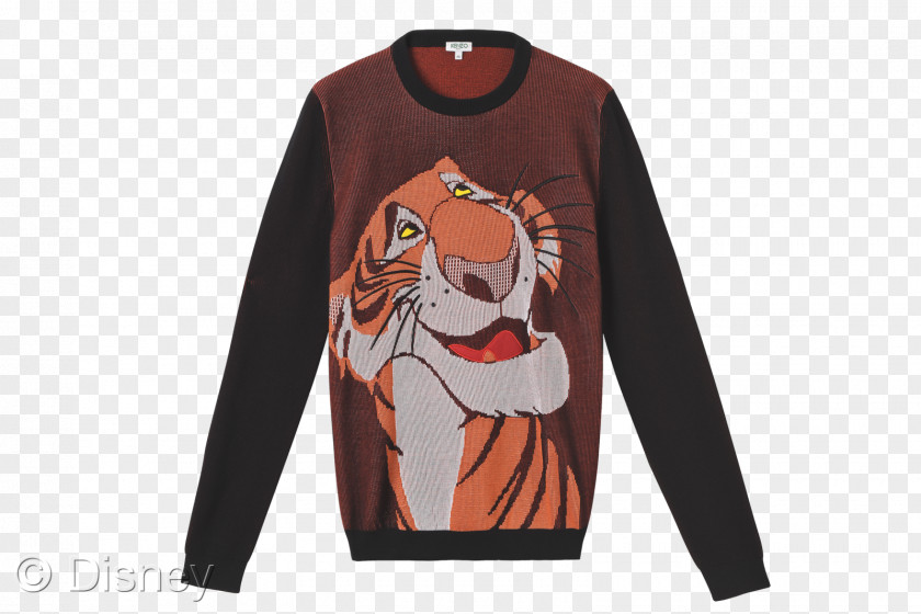 The Jungle Book Shere Khan T-shirt Sweater Kenzo PNG