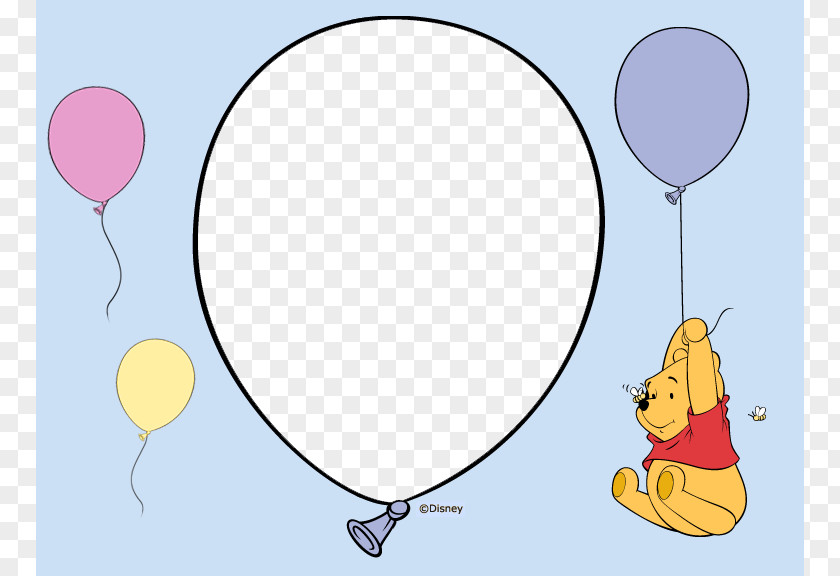 Winnie The Pooh Children Frame Design Template Lesson PNG