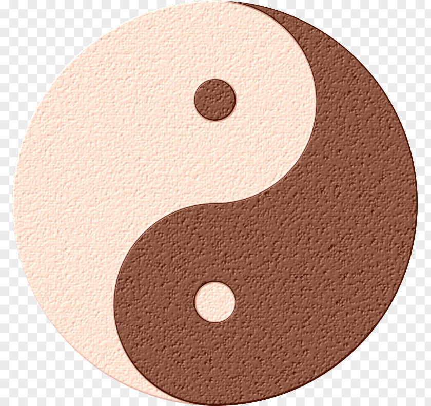 Yin Yang Gold And Complementary Colors Material PNG