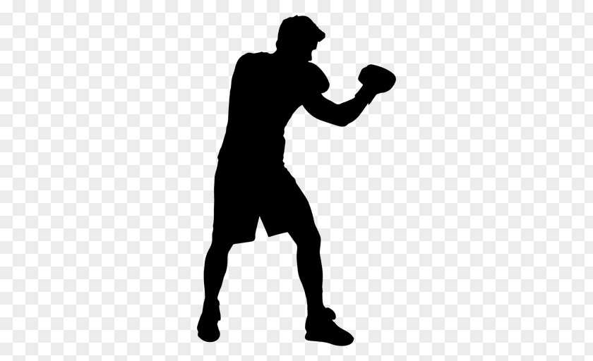 Boxing Glove Silhouette Sport Muay Thai PNG
