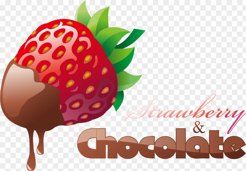 Chocolate Covered Strawberries Logo Image Strawberry Clip Art PNG