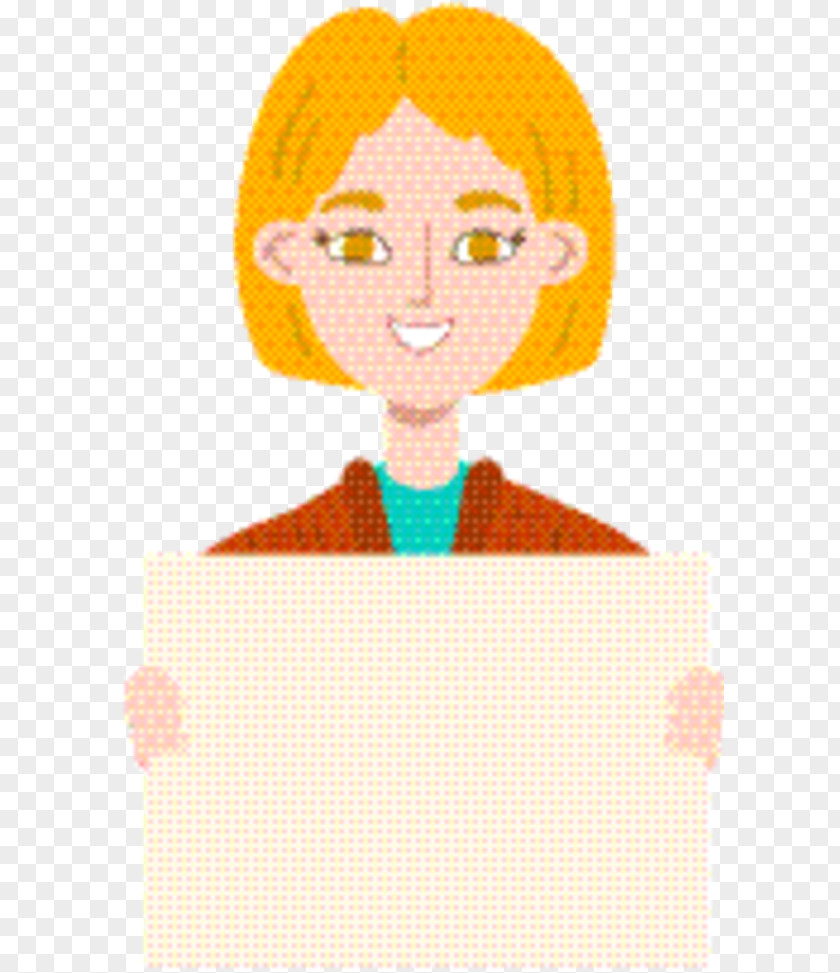 Smile Character Created By Paper Background PNG
